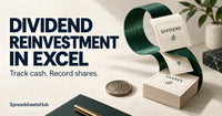How to Track Dividend Reinvestment in Excel