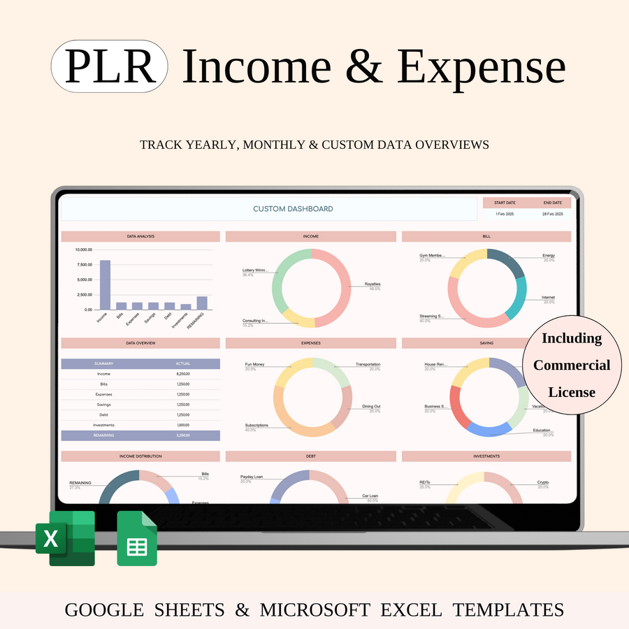 PLR - Income and Expense Tracker