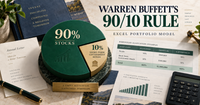Warren Buffett’s 90/10 Rule: How to Model It in Excel